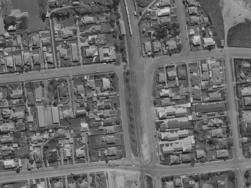 35 Matai Street West from the air, 1970-1974