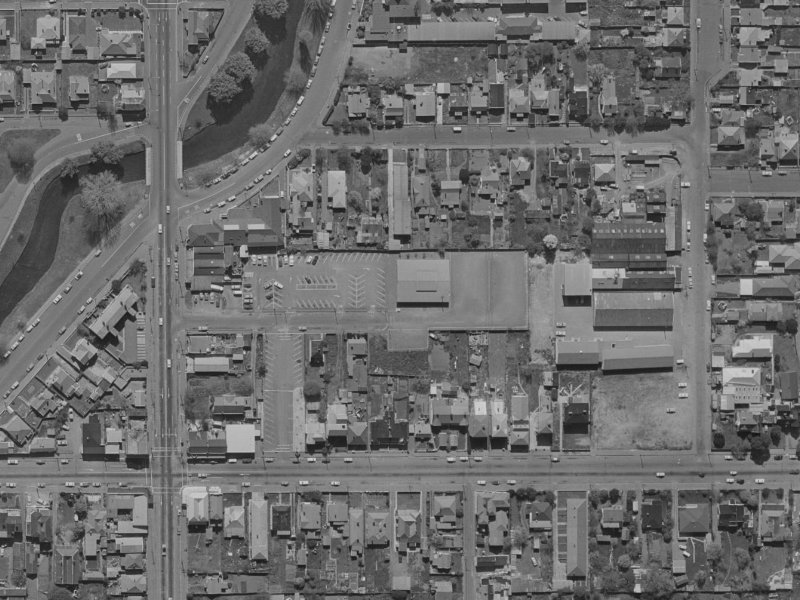 21 Nova Place from the air, 1970-1974