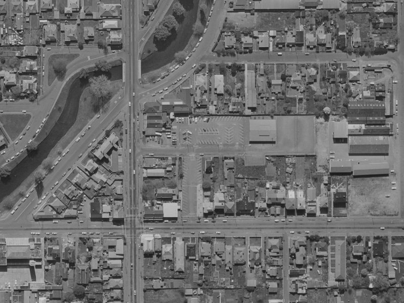 Nova Place from the air, 1970-1974
