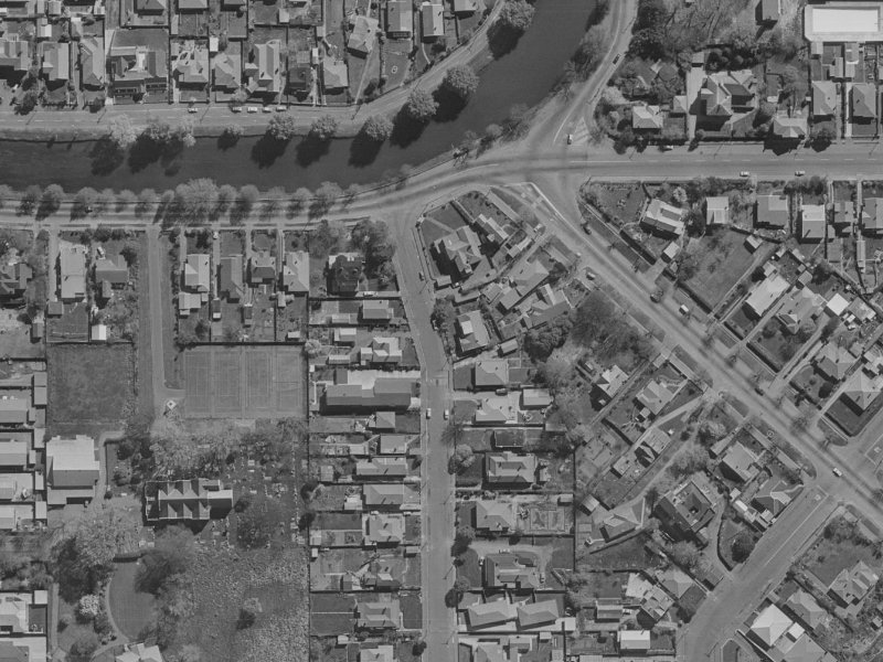 50 Trent Street from the air, 1970-1974