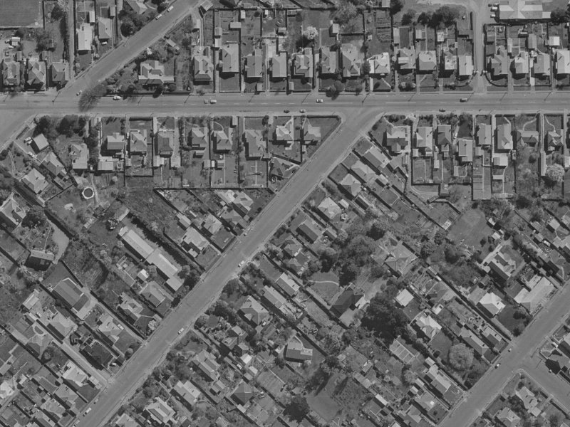 210 England Street from the air, 1970-1974