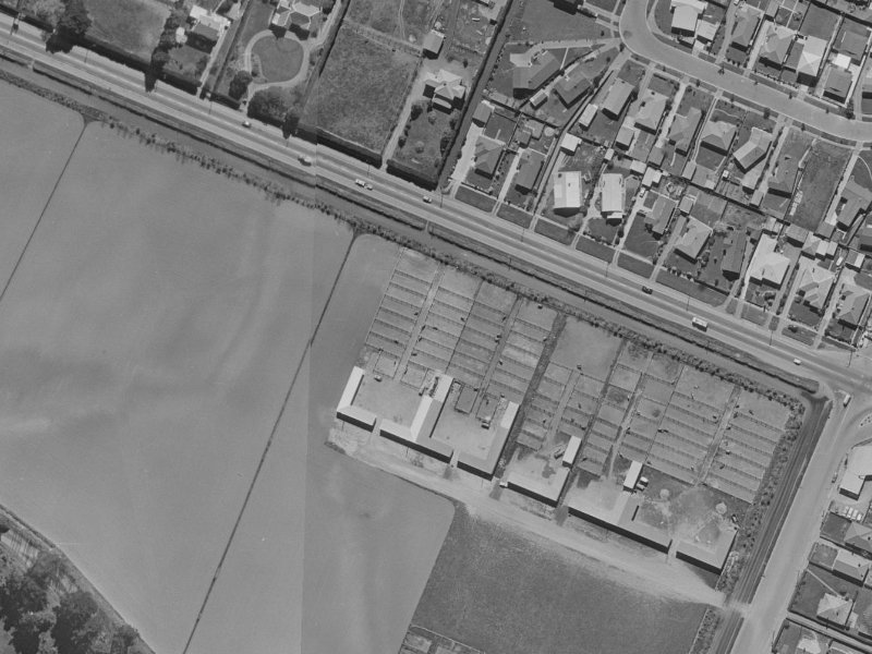 220 Yaldhurst Road from the air, 1970-1974