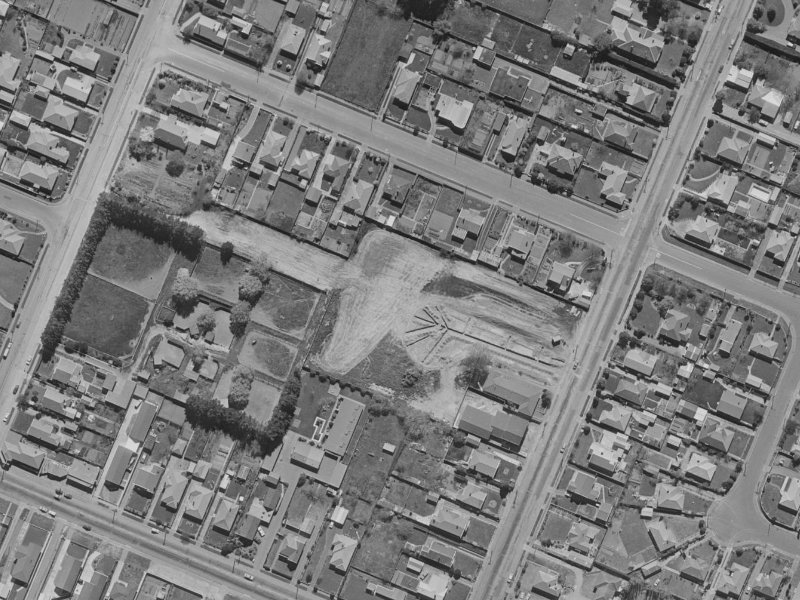 10 Rachel Place from the air, 1970-1974