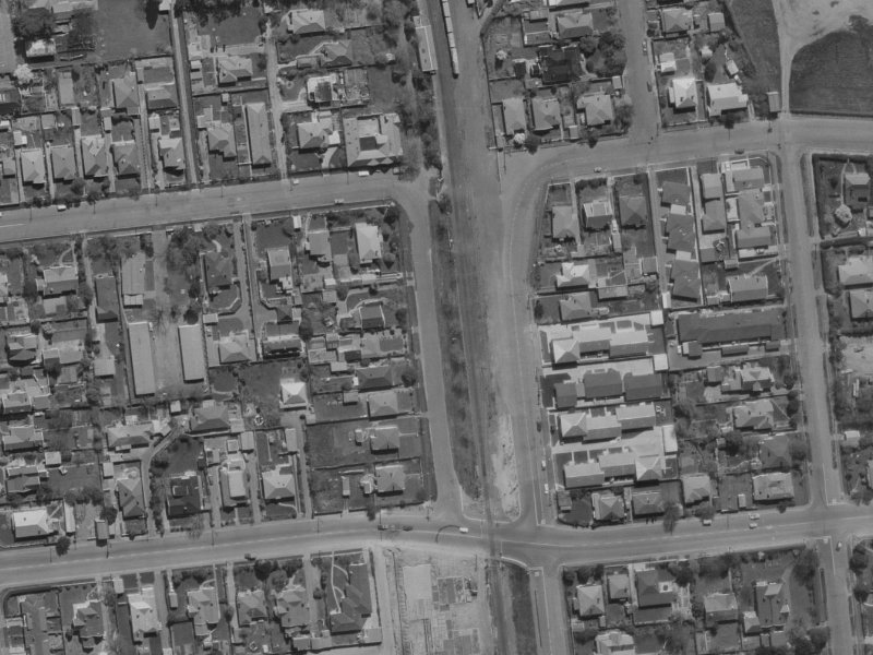 29B Matai Street West from the air, 1970-1974