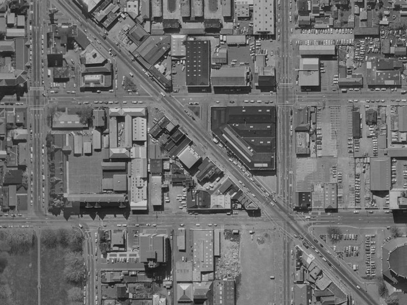 61 Victoria Street from the air, 1970-1974