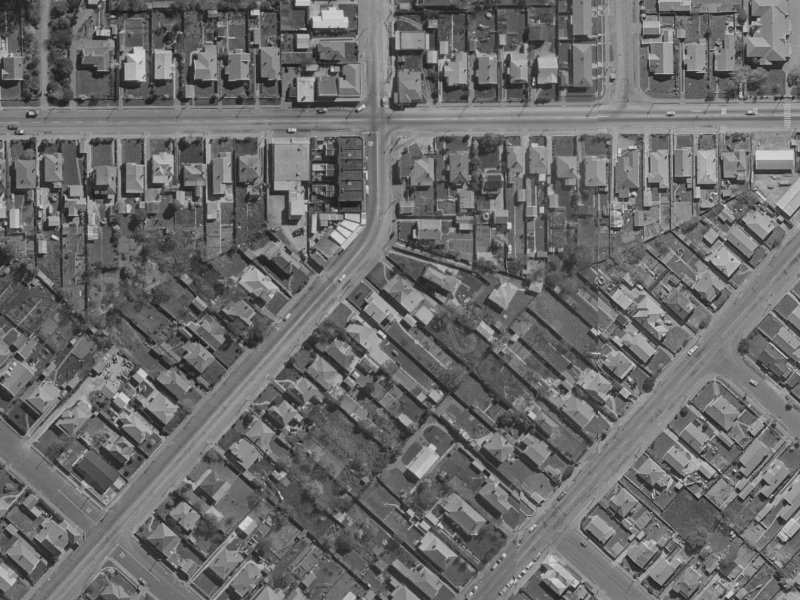 700 Gloucester Street from the air, 1970-1974