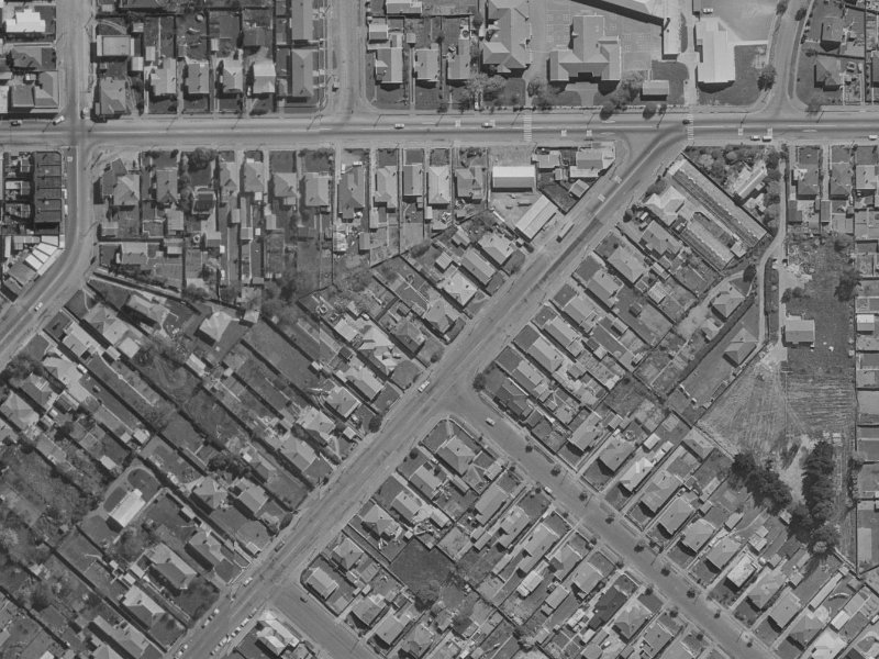 703 Worcester Street from the air, 1970-1974