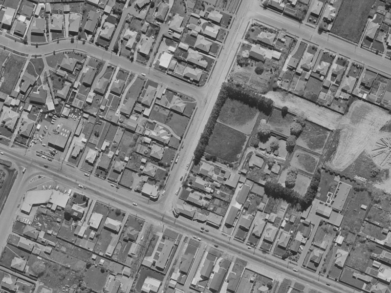 10A Nortons Road from the air, 1970-1974
