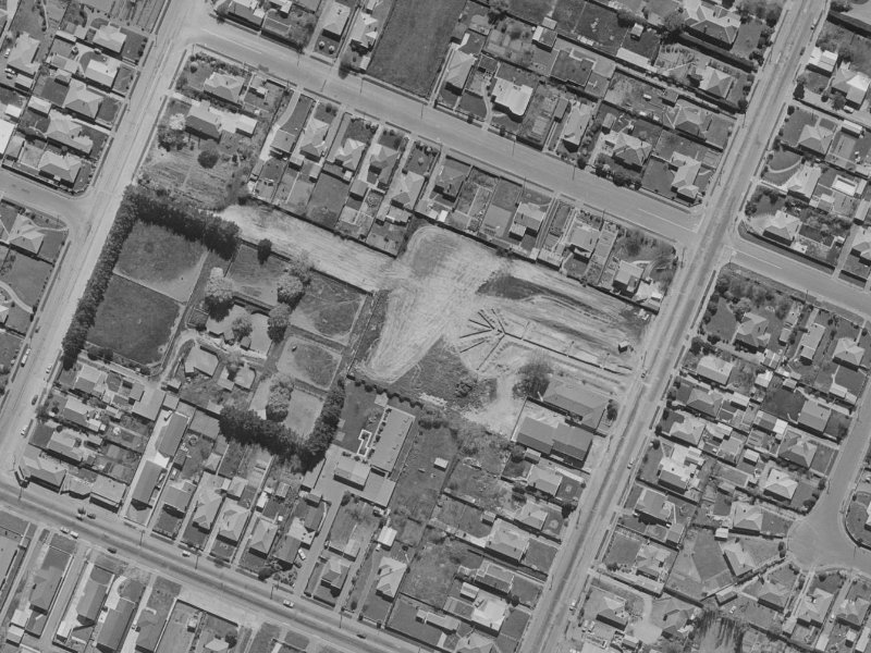 9 Rachel Place from the air, 1970-1974