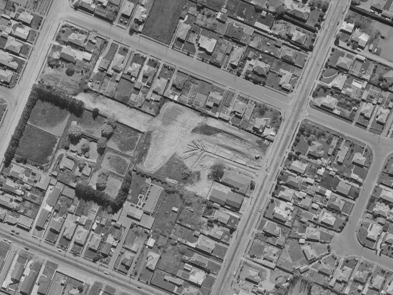 8 Rachel Place from the air, 1970-1974