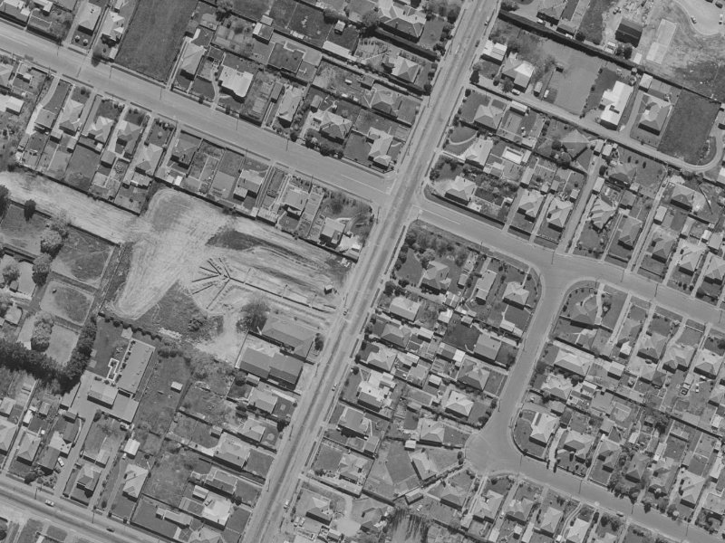 25 Avonhead Road from the air, 1970-1974