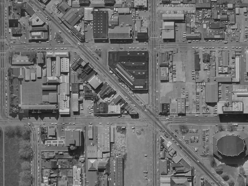 53 Victoria Street from the air, 1970-1974