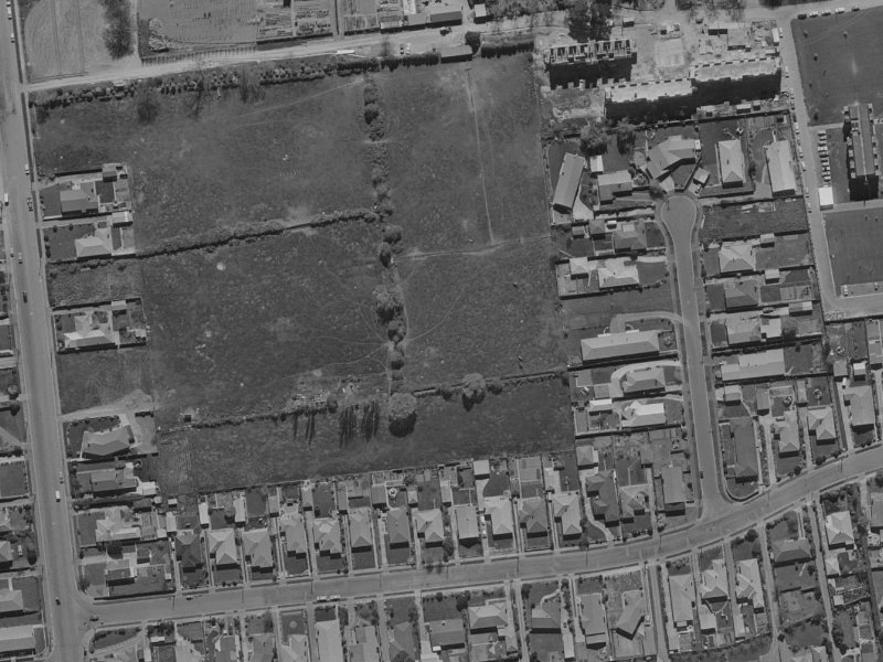 12 Siska Place from the air, 1970-1974
