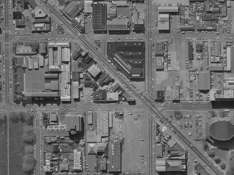 51 Victoria Street from the air, 1970-1974