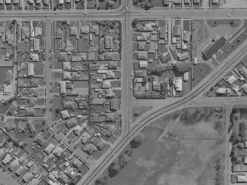 9 Kerrs Road from the air, 1970-1974