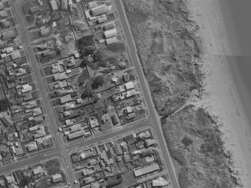 417 Marine Parade from the air, 1970-1974