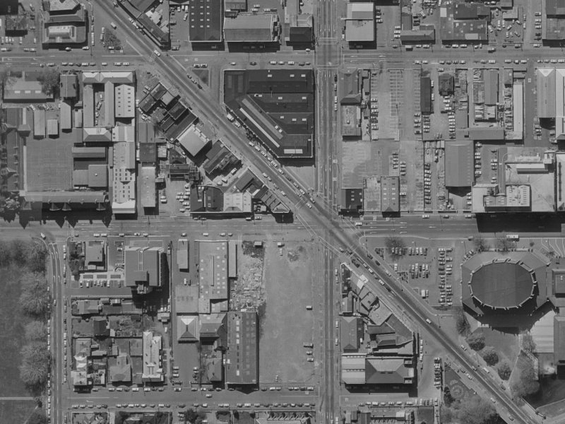 31 Victoria Street from the air, 1970-1974