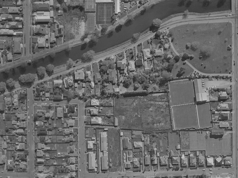 3 Te Orewai Place from the air, 1970-1974