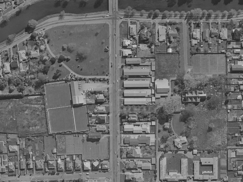 172 Stanmore Road from the air, 1970-1974
