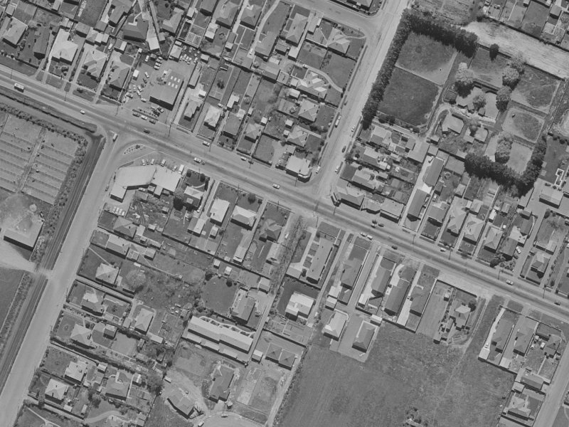 153 Yaldhurst Road from the air, 1970-1974