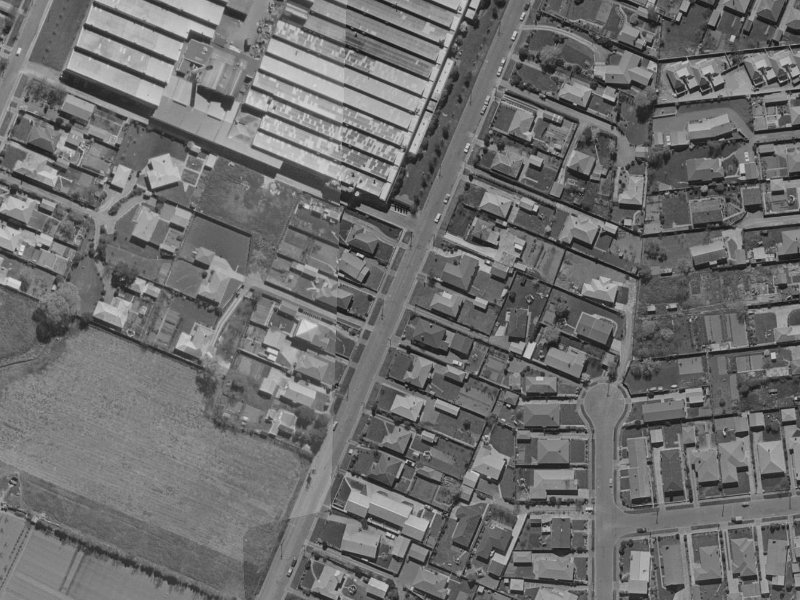 51 Peer Street from the air, 1970-1974
