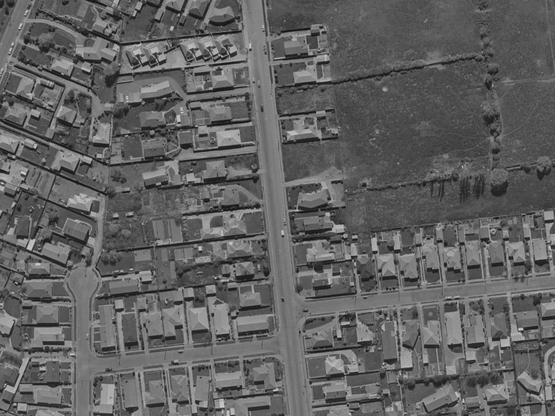 56 Waimairi Road from the air, 1970-1974