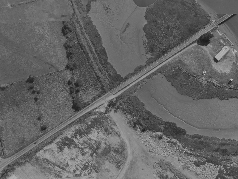 143 Bridge Street from the air, 1970-1974