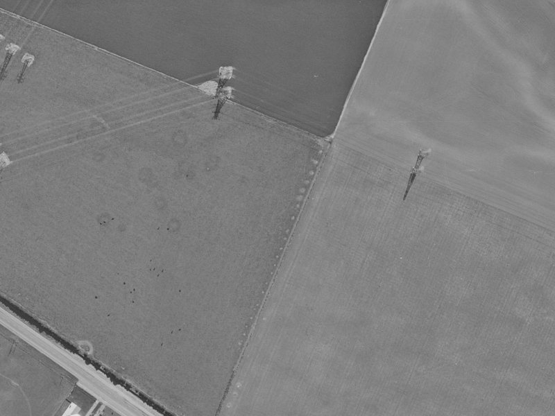 18 Little Oaks Drive from the air, 1970-1974