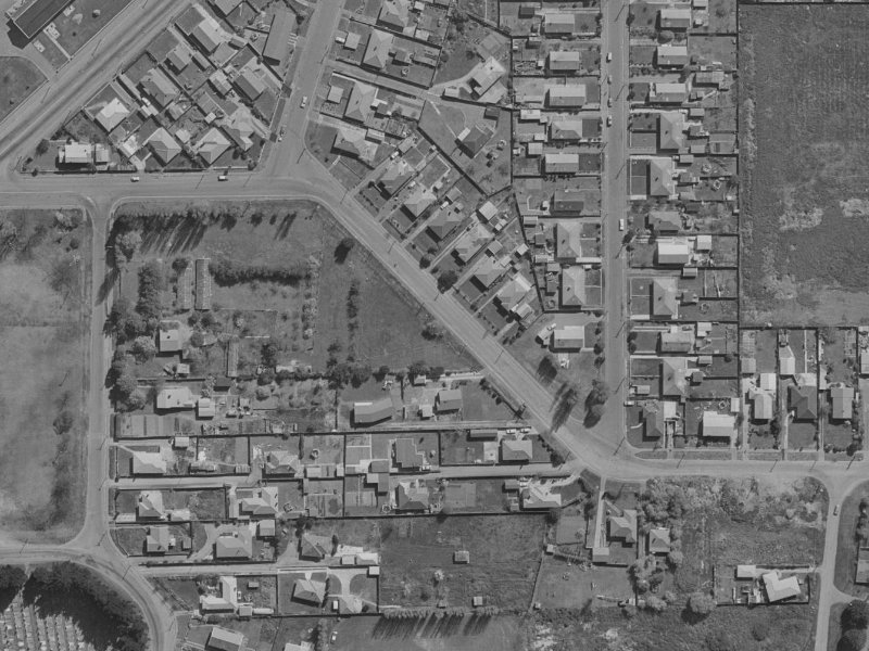 30 Rudds Road from the air, 1970-1974