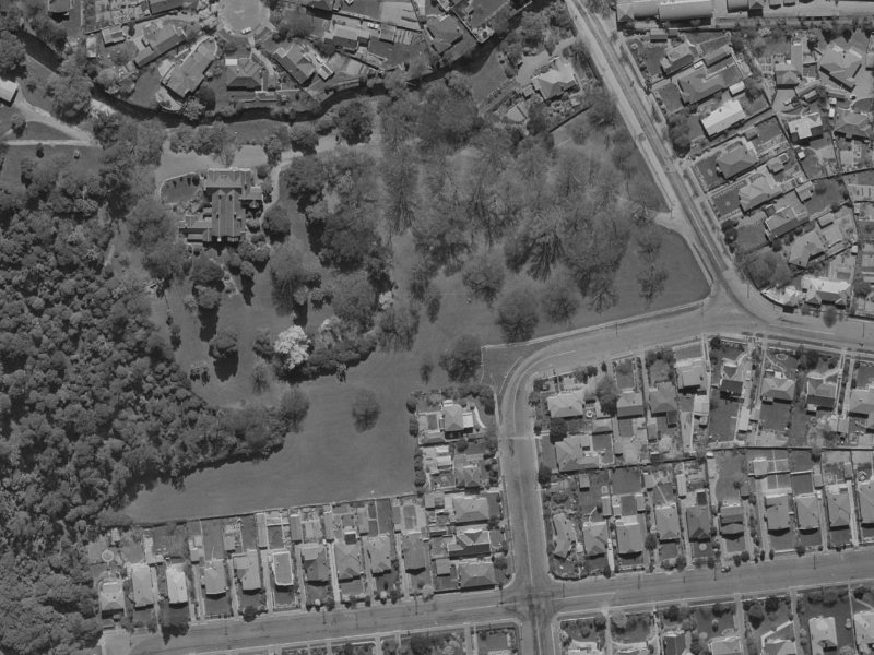 23 Rimu Street from the air, 1970-1974