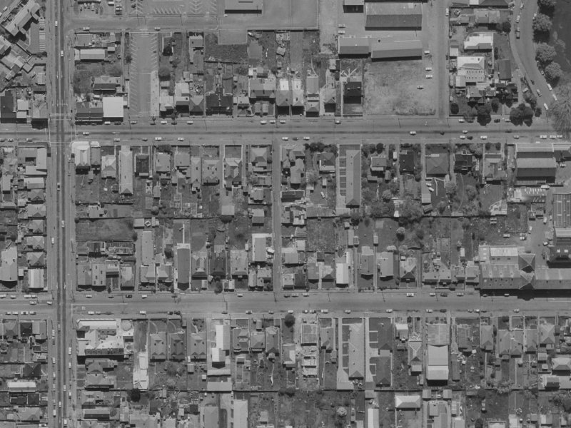10 Dawson Street from the air, 1970-1974