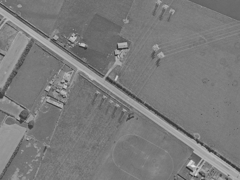 230-254 Buchanans Road from the air, 1970-1974