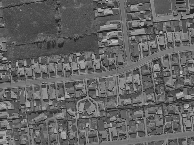 34 Rountree Street from the air, 1970-1974