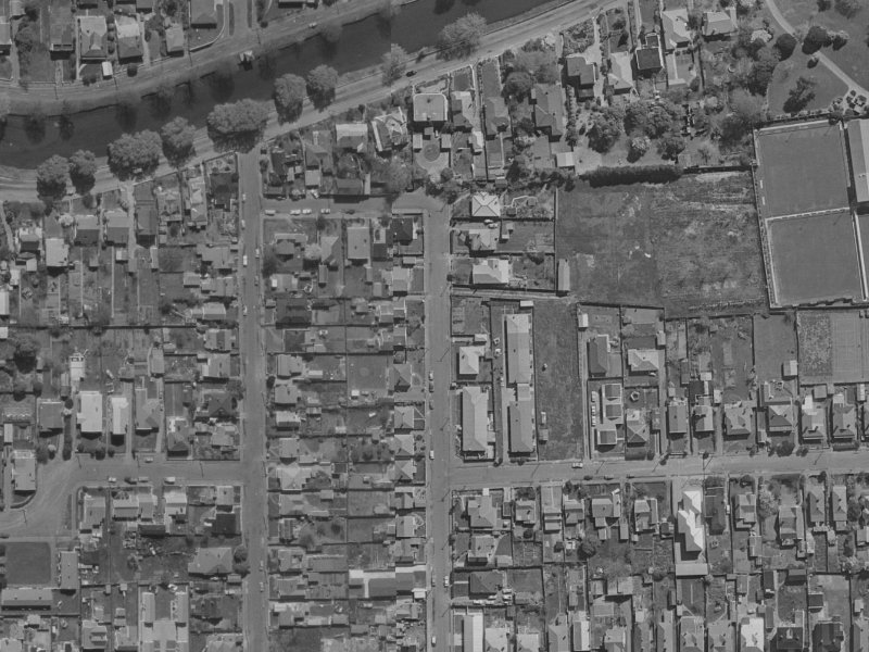 28 Gilby Street from the air, 1970-1974
