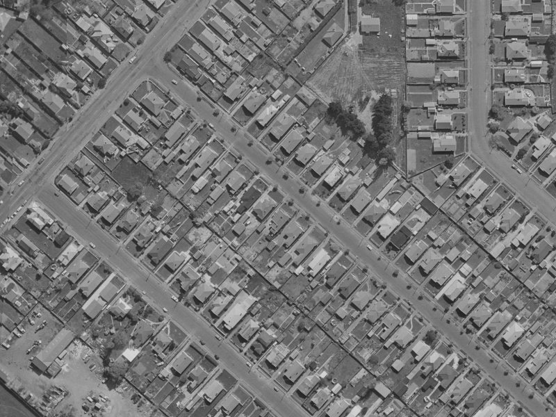 28 Dacre Street from the air, 1970-1974