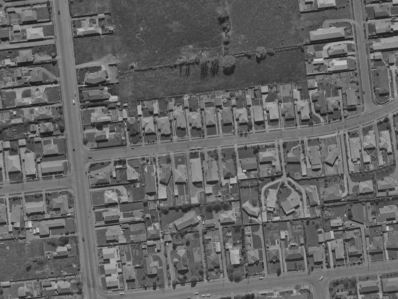 53 Rountree Street from the air, 1970-1974