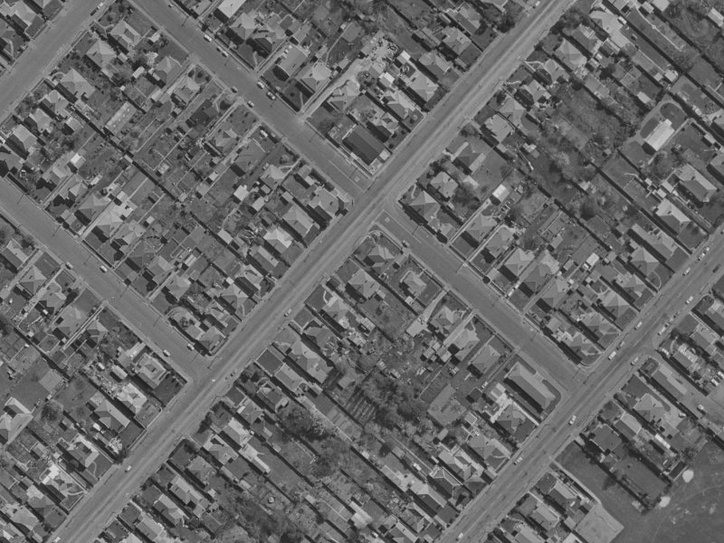 662 Gloucester Street from the air, 1970-1974