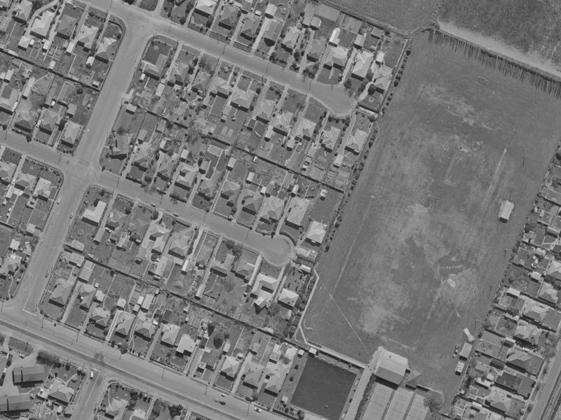 6 Hare Street from the air, 1970-1974