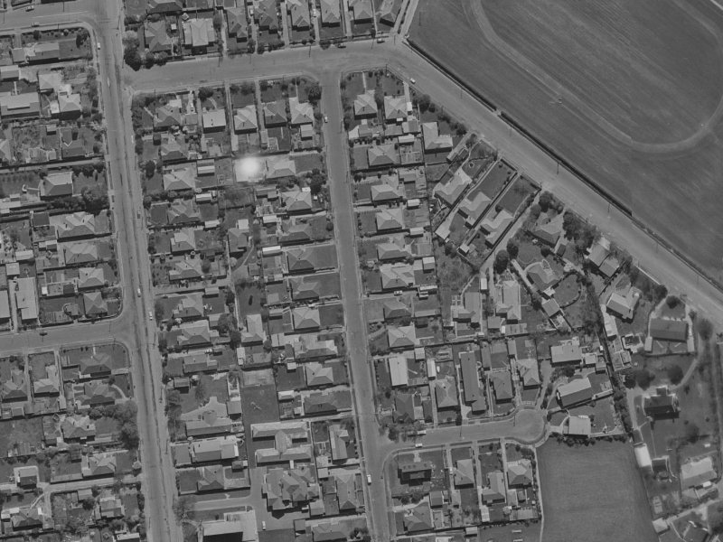 40 Balgay Street from the air, 1970-1974