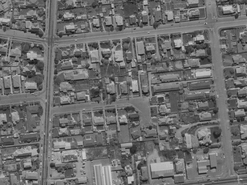 7 Bradshaw Terrace from the air, 1970-1974
