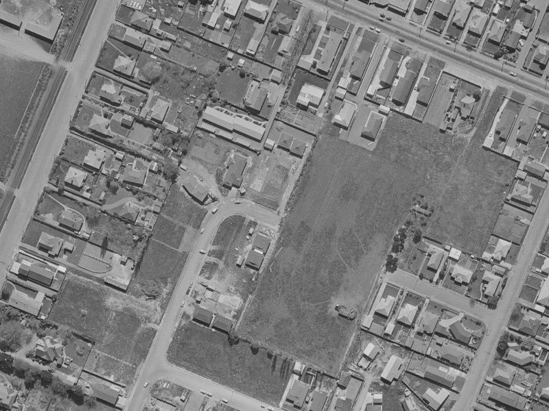 97 Cheyenne Street from the air, 1970-1974