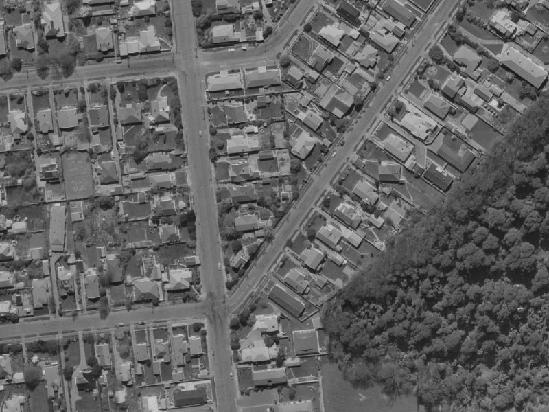 90 Totara Street from the air, 1970-1974