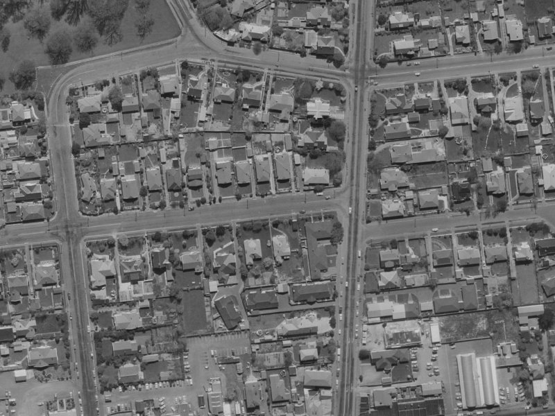 5 Rata Street from the air, 1970-1974