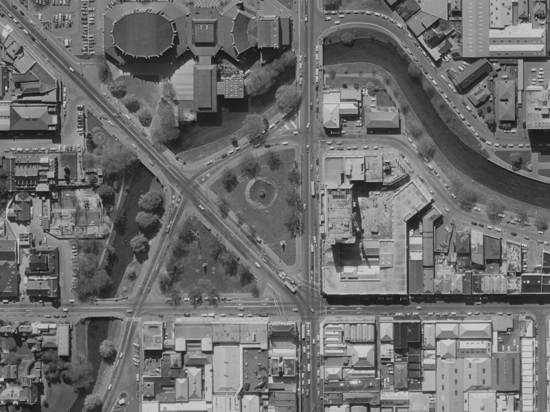 778 Colombo Street from the air, 1970-1974