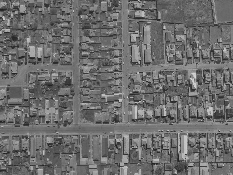 20 Elm Grove from the air, 1970-1974