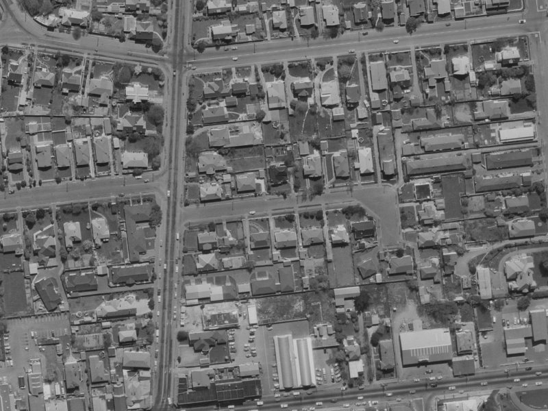 2B Bradshaw Terrace from the air, 1970-1974