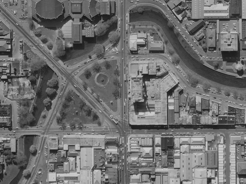 776 Colombo Street from the air, 1970-1974