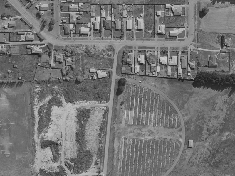 21A Cypress Street from the air, 1970-1974