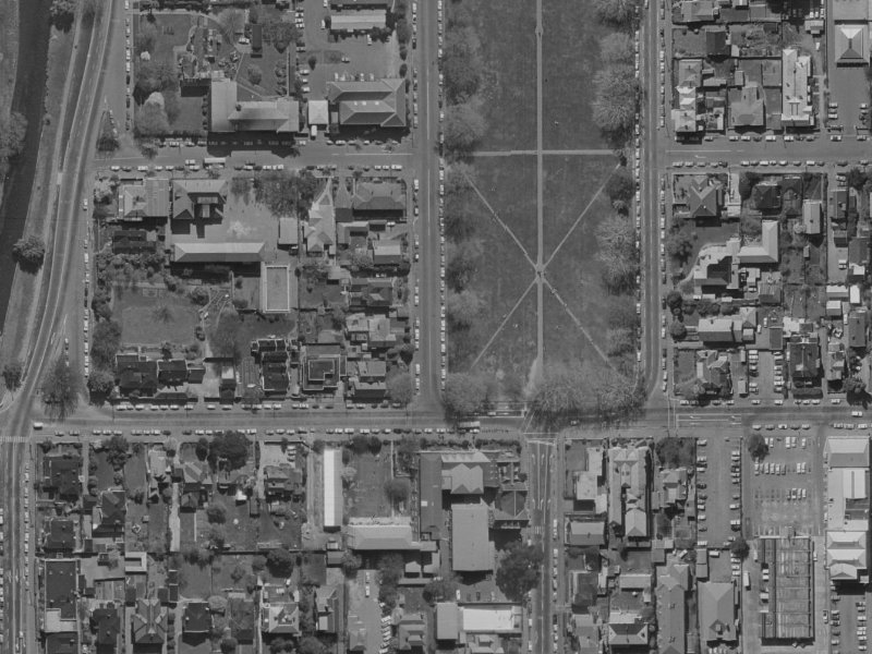 5A Cranmer Square from the air, 1970-1974