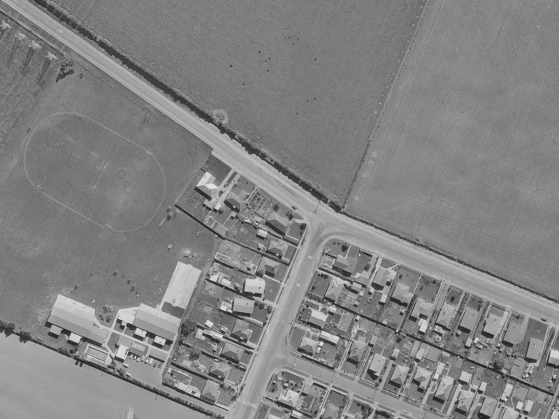 215 Buchanans Road from the air, 1970-1974